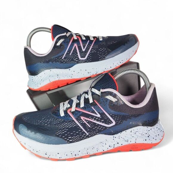 New Balance DynaSoft Nitrel v5 Trail Running Shoes Navy WTNTRLN5 Women's 7.5 - Picture 1 of 12